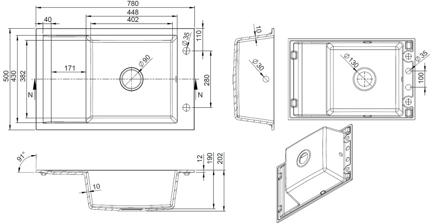 KGS M 6078 1B1D Natural Beige